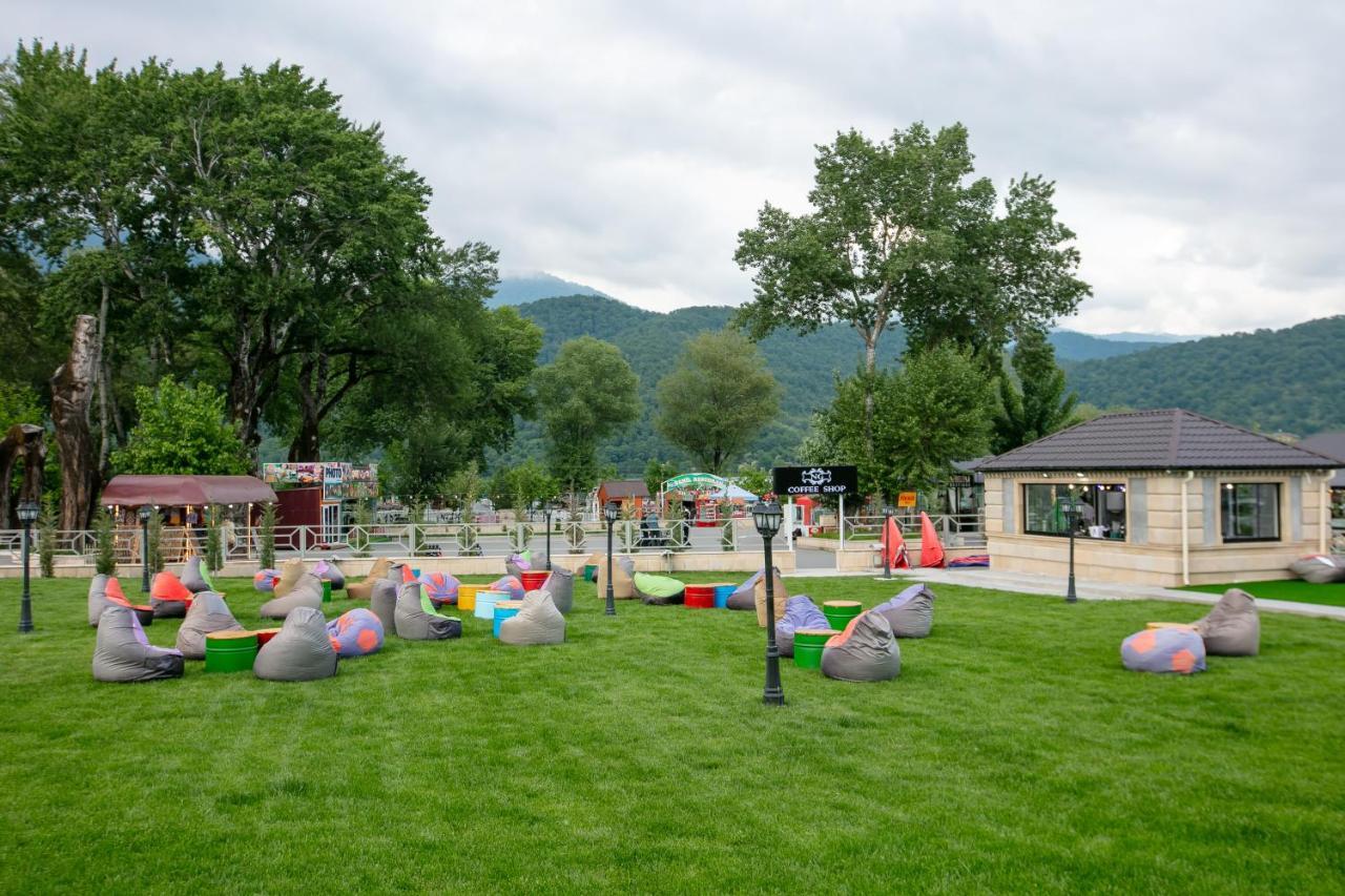 Nohur Hotel Gabala Nohurqislaq Екстериор снимка