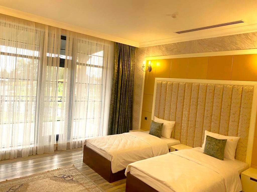 Nohur Hotel Gabala Nohurqislaq Екстериор снимка