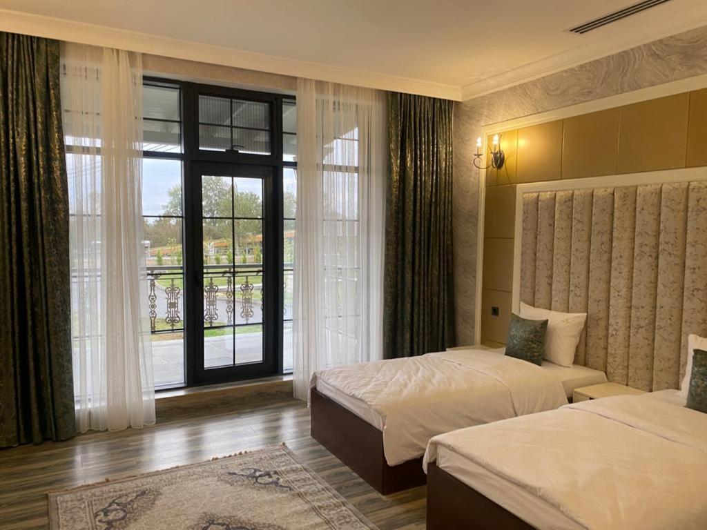 Nohur Hotel Gabala Nohurqislaq Екстериор снимка